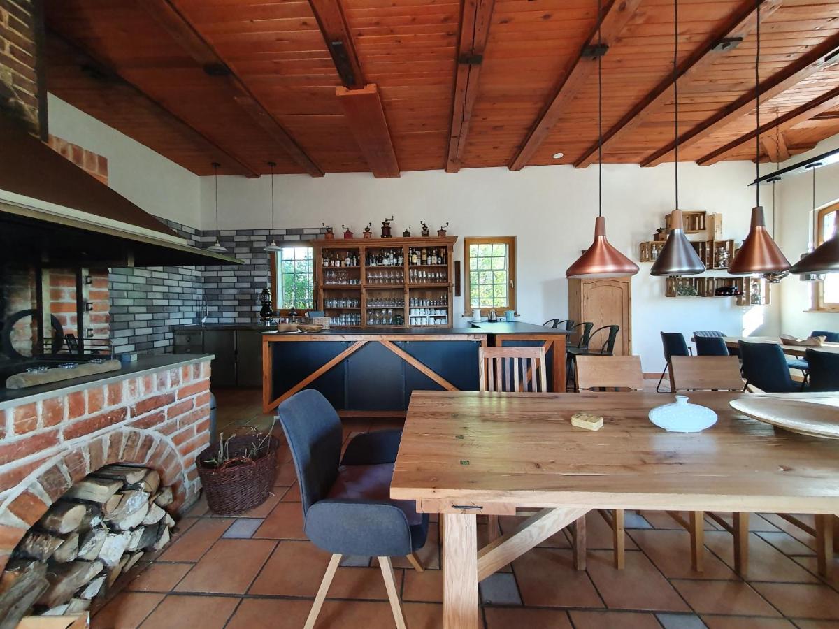 Schmiede1860 Acomodação com café da manhã Gross Dratow Exterior foto